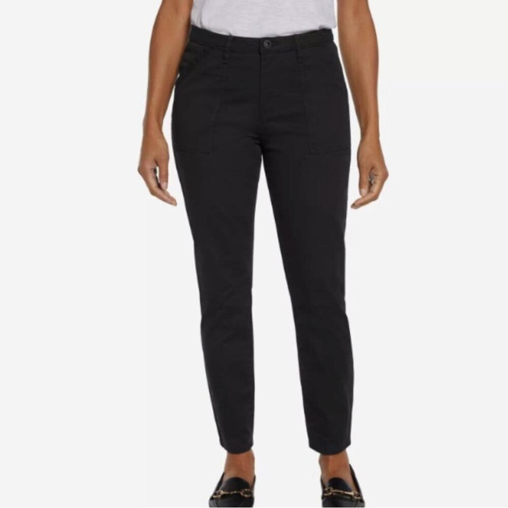 Banana Republic Women’s Black Pants new High Rise Twill New Size 14 - Picture 1 of 8